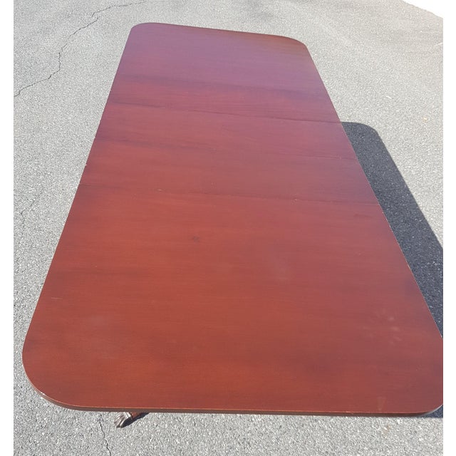 Mid 20th Century Drexel Travis Court Federal Style Mahogany Double Mid 20th Century Drexel Travis Court Federal Style Mahogany Double