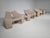 Zen lounge chairs designed by Kwok Hoi Chan and manufactured by Steiner in France circa 1970. These chairs are a true...