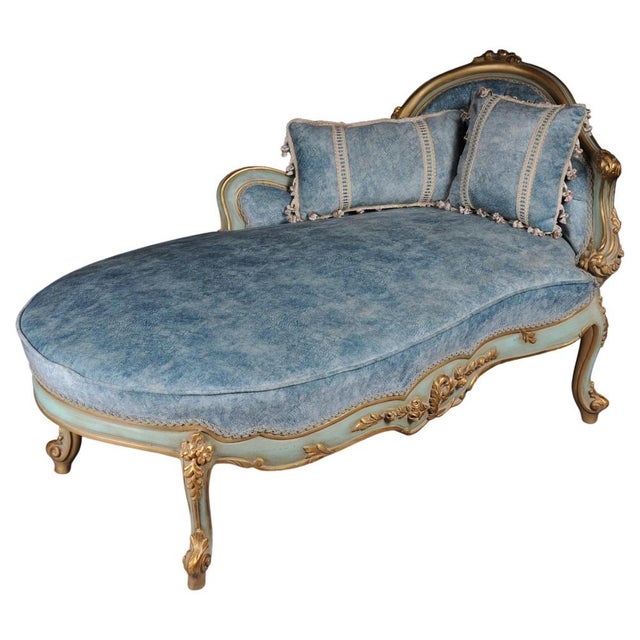Louis XV Style Chaise Longue For Sale - Image 17 of 17