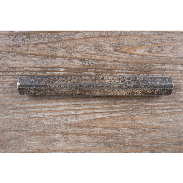 Wood Nine Drawer Reclaimed Elm Dresser For Sale - Image 7 of 7