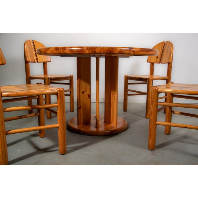 1980s Vintage Dinning Room Set by Rainer Daumiller, 1987, Set of 5 For Sale - Image 5 of 18