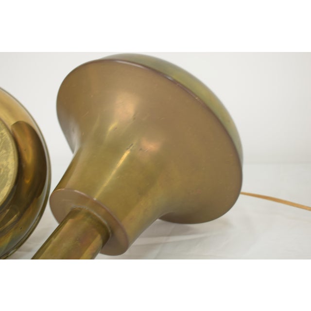 Brass Lamps, Italy, 1960s, Set of 2 For Sale - Image 11 of 15
