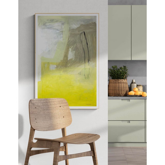 If you have a passion for yellow, you will love this original painting by Sarah Vaaler. Made with acrylic paint on paper,...