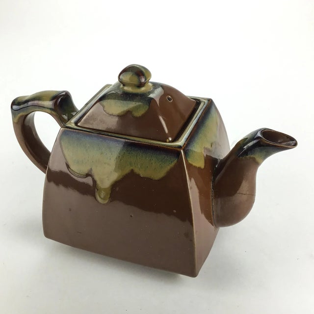 Vintage Porcelain Japan Artisan Tea Pot For Sale - Image 12 of 12