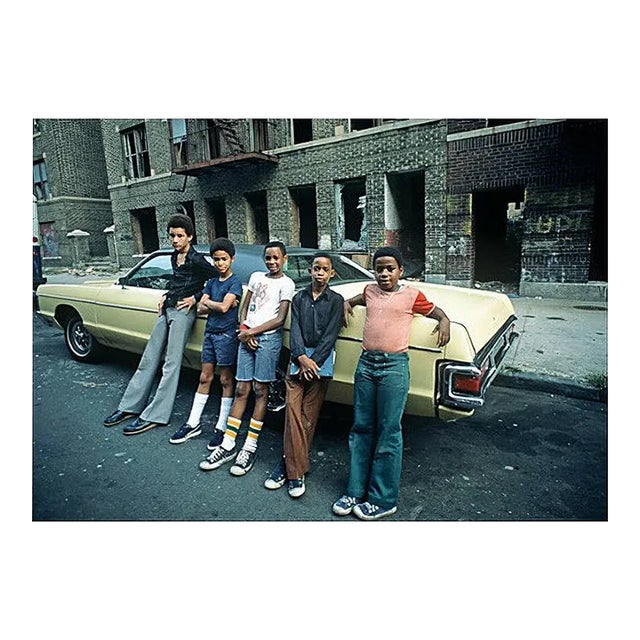 Bronx Teenagers 1980, Printed Later For Sale