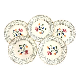 Vintage Nikko French Country Charm Plates – Set of 5 For Sale
