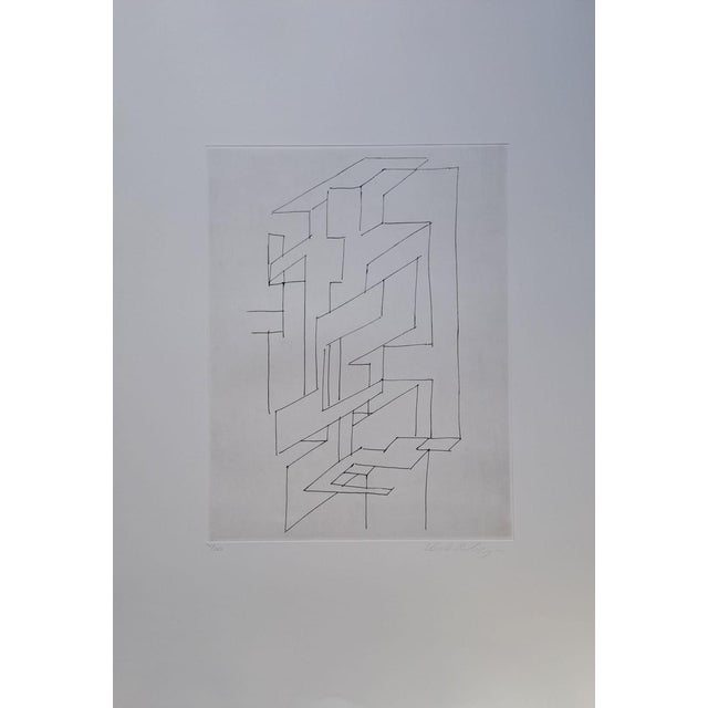 Victor Vasarely, Gordes Gestalt, 1948, Original Engraving For Sale