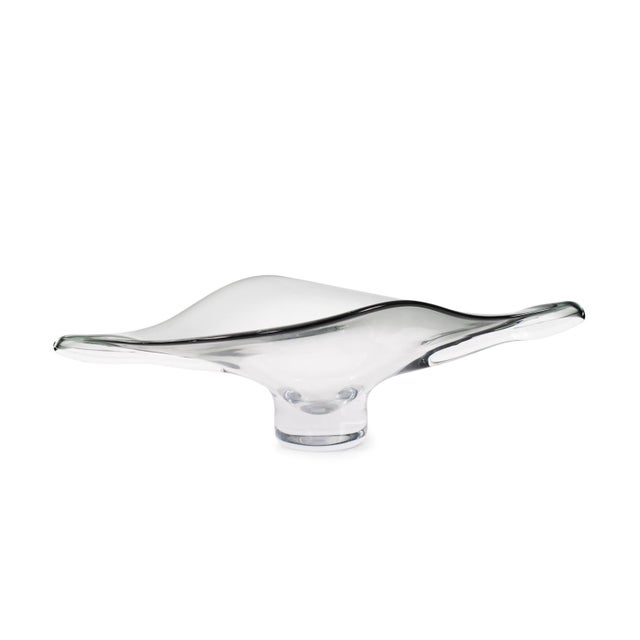 French Flare Glass Bowl For Sale In Chicago - Image 6 of 11