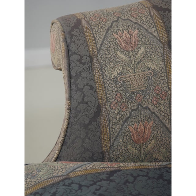 Southwood Queen Anne Mahogany Camelback Loveseat For Sale - Image 12 of 18