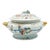 Late 18th Century Qing Dynasty (Qianlong Reign) Tureen W/Lid and Stand Palace Scene For Sale