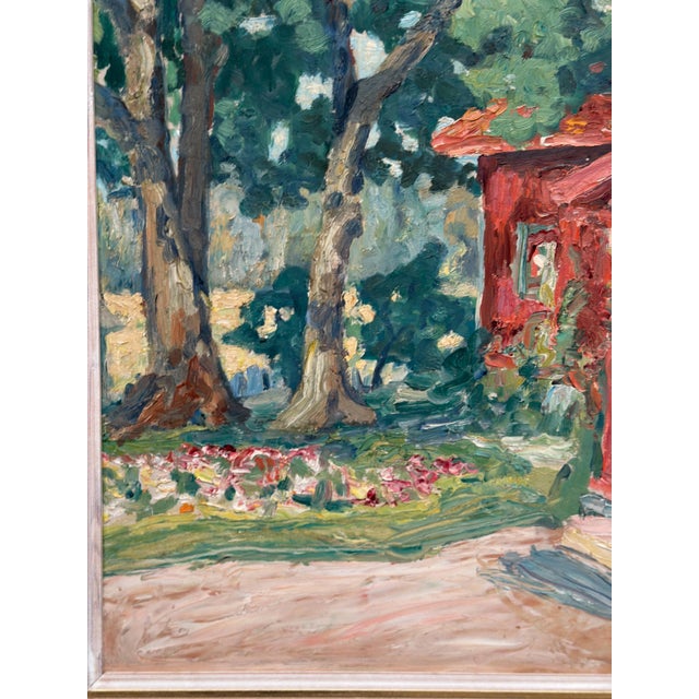 John Rosenqvist, House in Naantali, 1950s, Oil Painting on Board, Framed For Sale - Image 6 of 18
