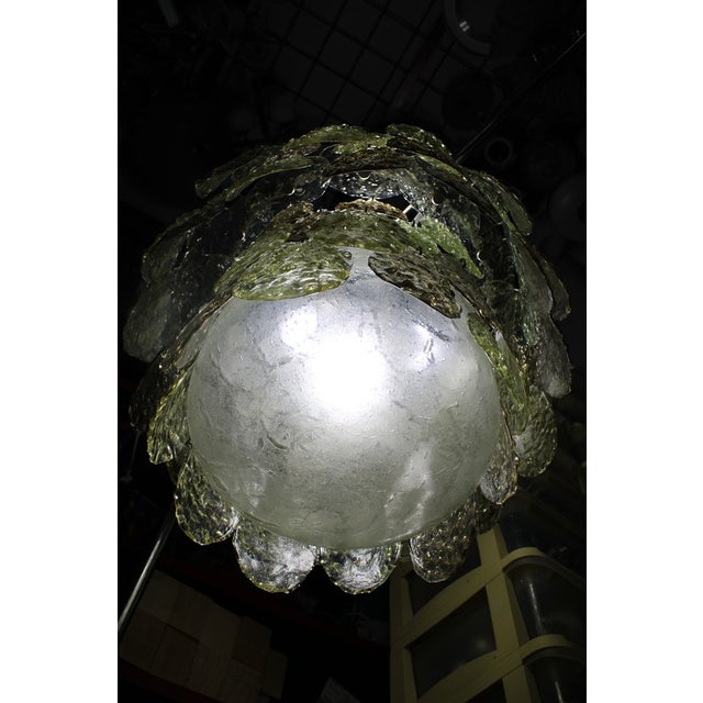 TORCELLO Murano Glass Chandelier by Gino Vistosi, 1960 For Sale - Image 14 of 18