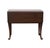 Bassett Furniture Solid Cherry Traditional Style 34" Drop Leaf Accent End Table For Sale - Image 16 of 16