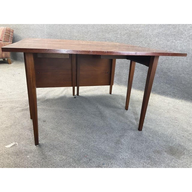 Chippendale Antique Mahogany Drop Leaf Dining Table | Expandable 72" Gateleg Table, Chippendale Style For Sale - Image 3 of 9