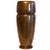 Late 20th Century Monumental Brass Vase With Detail For Sale