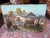 Beautiful large painting on canvas featuring a Hungarian horse race day! I traveled to Budapest once and witnessed the...