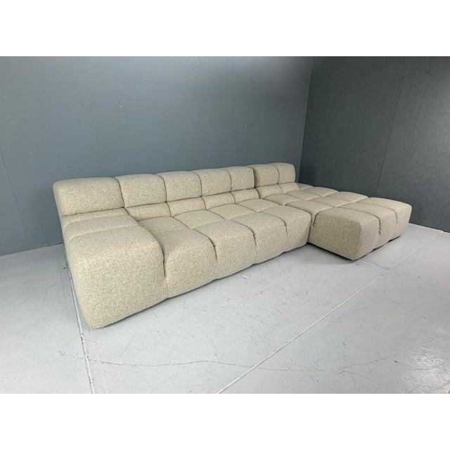 Beautifully designed and crafted "Tufty-Time" sofa designed by Patricia Urquiola and manufactured by B&B Italia. The...