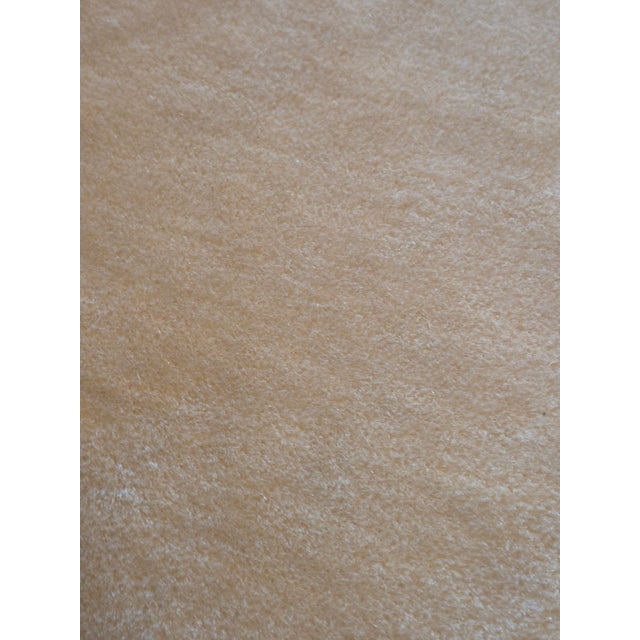 Fawn Beige Imported Belgium Vintage Mohair Velvet 2.8 Yards For Sale In Atlanta - Image 6 of 6