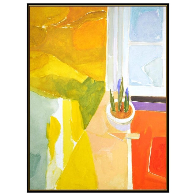 Abstract 1950s Still Life On The Windowsill, Donald Hamilton Fraser For Sale - Image 3 of 5