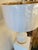 Late 20th Century Milk White and Gold Table Lamp For Sale - Image 10 of 10