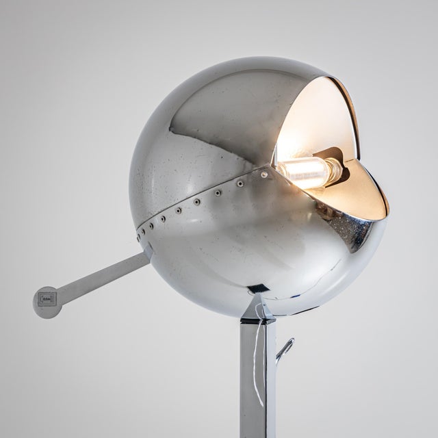 1990s “Fire Ball” Floor Lamp, Designed by Carlo Forcolini for Artemide Sidecar Italy For Sale - Image 11 of 11