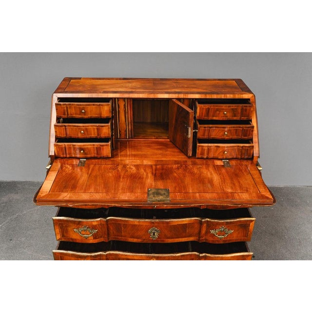 Baroque Style Slant-Folding Secretary For Sale - Image 18 of 18