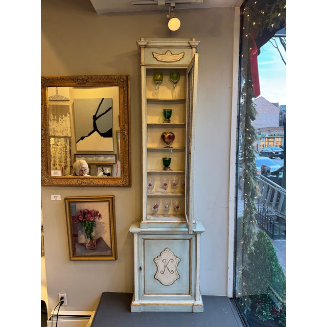 19th Century Antique Swedish Gustavian Display Cabinet For Sale - Image 4 of 7