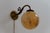 Italian Art Nouveau Glass and Brass Moon Wall Light, 1920s For Sale - Image 16 of 18
