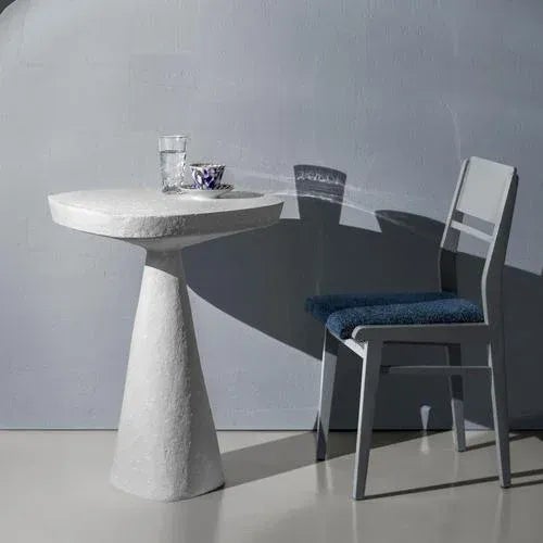 Gray Stone Sculptural Table by Donatas For Sale - Image 8 of 11