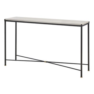 Tara Shaw for Century Furniture Montmartre Console Table-Iron/Brass Knot For Sale