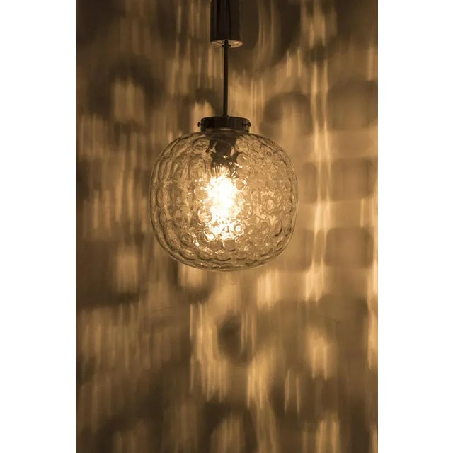 Vintage Pendant Lamp from Glashütte Limburg For Sale - Image 3 of 8
