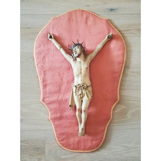 18th Century Spanish Baroque Church Altarpiece Carving For Sale - Image 10 of 11