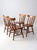 Wood Vintage Dearborn Co Farmhouse Dining Chairs Set of 4 For Sale - Image 7 of 18