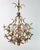 1950s Mid-Century Italian Tole Chandelier, 1950s For Sale - Image 5 of 16