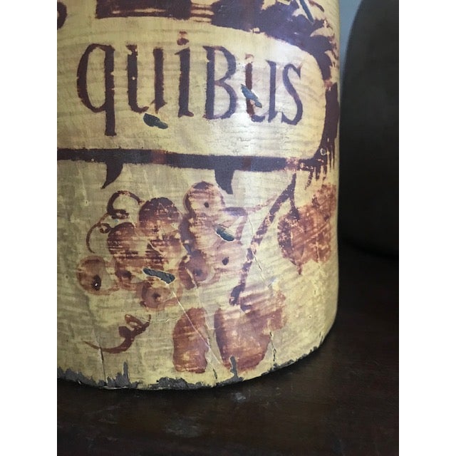 Vintage Wooden Apothecary Jars- Set of 3 For Sale - Image 9 of 17