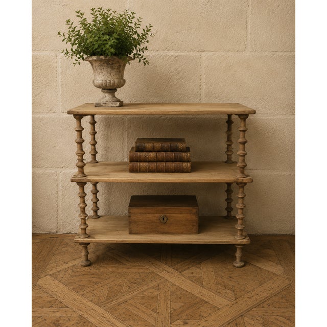 Wood Wood Display Shelf with Shelves, 1890s For Sale - Image 7 of 7