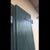 Double Leaf External PVC Door in Green with Lock For Sale - Image 5 of 8