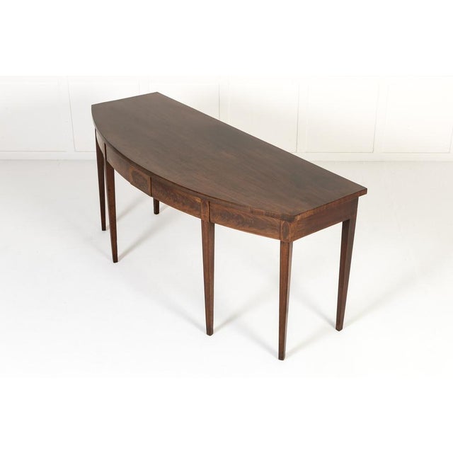18th Century English Mahogany Serving Table For Sale - Image 3 of 11