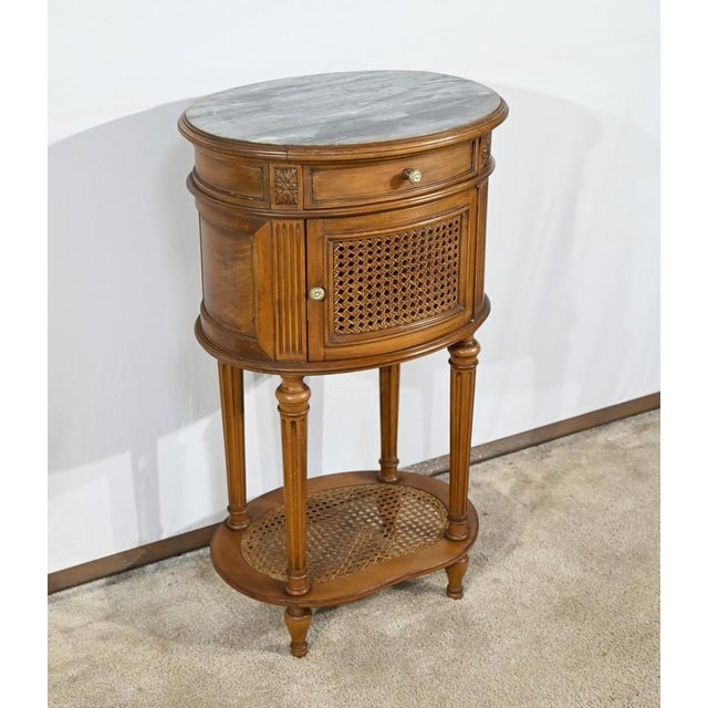Small Beech Drum Table, 1920 For Sale - Image 3 of 18