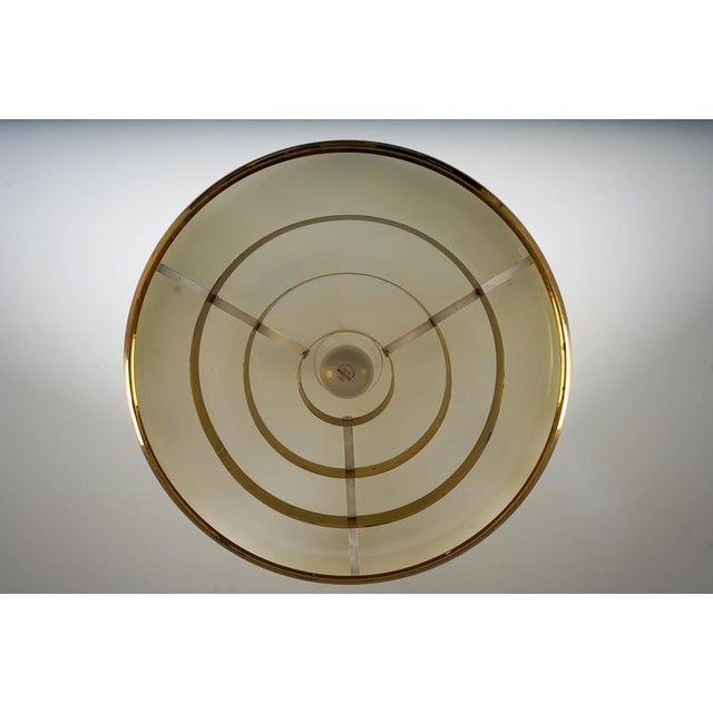 Metal Brass Pendant attributed to Eje Ahlgren for Bergboms, Sweden, 1960s For Sale - Image 7 of 15