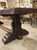 Chocolate A Robust 19th Century Heavy Oak Monastery Style Dining Table From France For Sale - Image 8 of 18