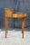 Antique English Regency Flame Mahogany Tooled Leather Telephone Smoking Table For Sale - Image 11 of 18