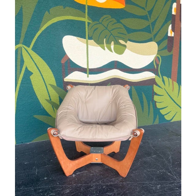 Odd Knutsen Danish Modern Luna Chair Pair W Otto For Sale - Image 17 of 17