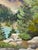 Late 20th Century E. Loper Framed Acrylic on Board of Landscape For Sale - Image 11 of 13