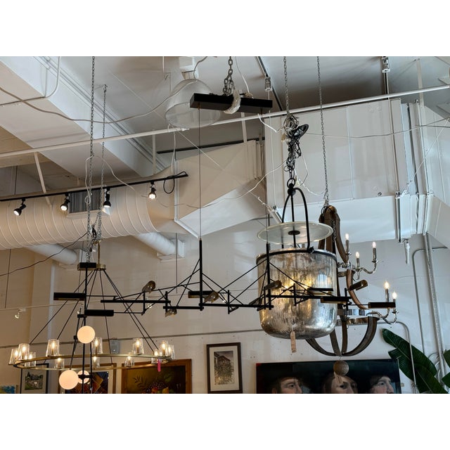 Abstract Joost Van Bleiswijk for Moooi Tinkering Led Linear Pendant Light For Sale - Image 3 of 13