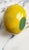 Mid-Century Modern Italian Handcarved Lemon Alabaster Stone Fruit, 1960s For Sale - Image 6 of 8