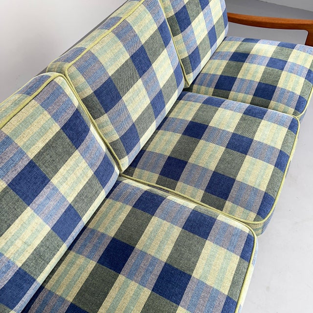 Senator 3-Seater Sofa in Teak by Ole Wanscher for Cado, Denmark, 1970s For Sale - Image 12 of 13