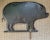Vintage Patinated Copper Pig Weathervane For Sale - Image 9 of 9