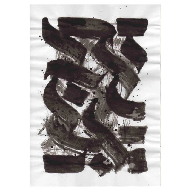Francesco Trunfio, Untitled, Original Tempera Drawing, 2018 For Sale