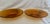 Mid-Century Modern Vintage Mid-Century Modern Amber Glass Bowls- Set of Two For Sale - Image 3 of 5